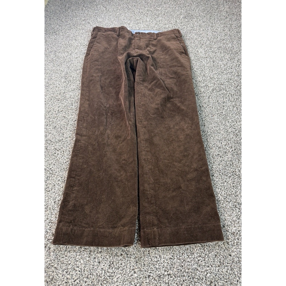 Polo Ralph Lauren Corduroy Pants Men's Size 34x30 Brown Classic Fit